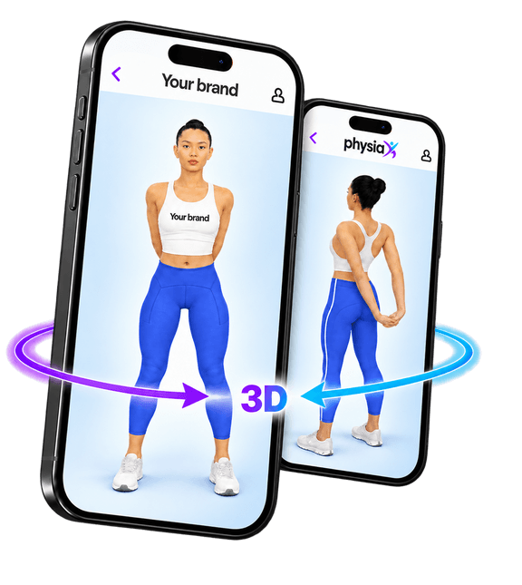 Physiotherapy software with XR-based exercise prescription